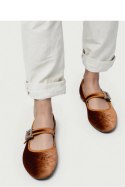 Damskie Baleriny FINDLAY ? CAMEL - Inello