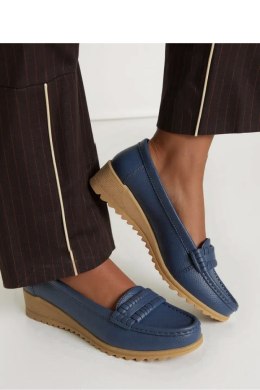 Damskie Mokasyny ALORA DARK BLUE - Inello