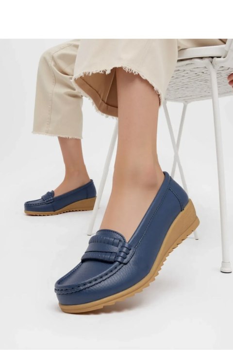 Damskie Mokasyny ALORA DARK BLUE - Inello
