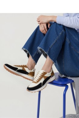 Damskie Sneakersy ARMY WHITE BLACK - Inello