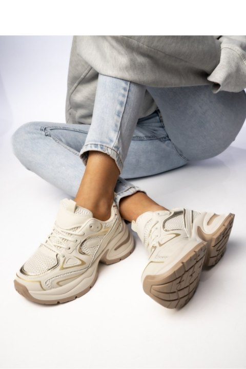 Damskie Sneakersy ASTORIA BEIGE - Inello Damskie Sneakersy ASTORIA BEIGE - Inello