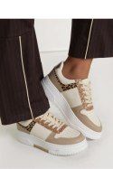 Damskie Sneakersy ASTRYA KHAKI - Inello