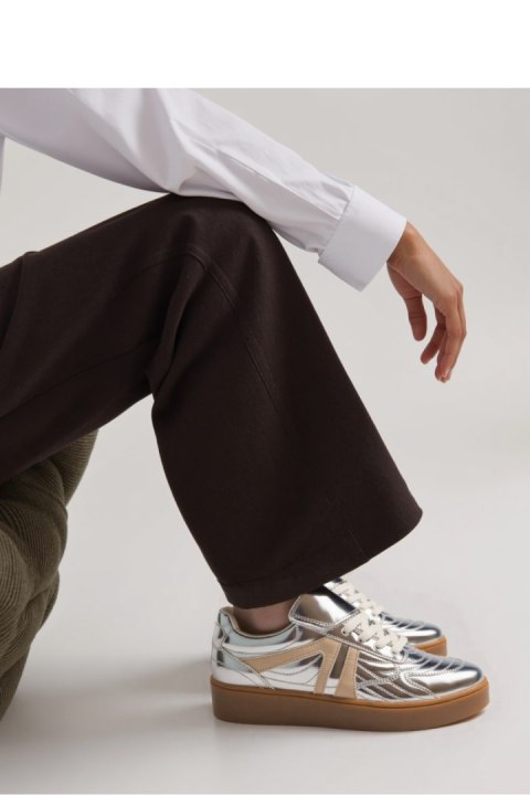 Damskie Sneakersy XERON ? SILVER - Inello Damskie Sneakersy XERON ? SILVER - Inello