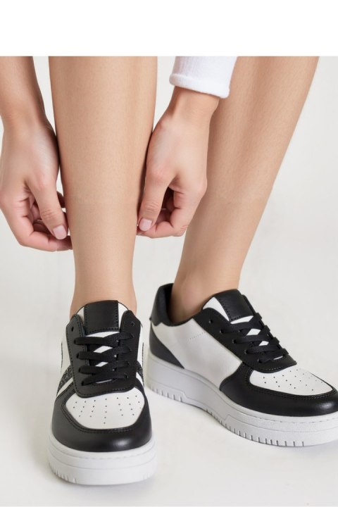 Damskie Sneakersy LORENEX BLACK - Inello Damskie Sneakersy LORENEX BLACK - Inello