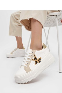 Damskie Sneakersy NOVAX ? Beige - Inello
