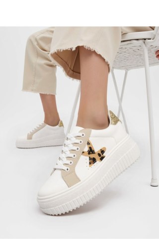 Damskie Sneakersy NOVAX ? Beige - Inello