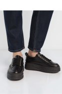 Damskie Sneakersy PLATFORMIA ? Black - Inello