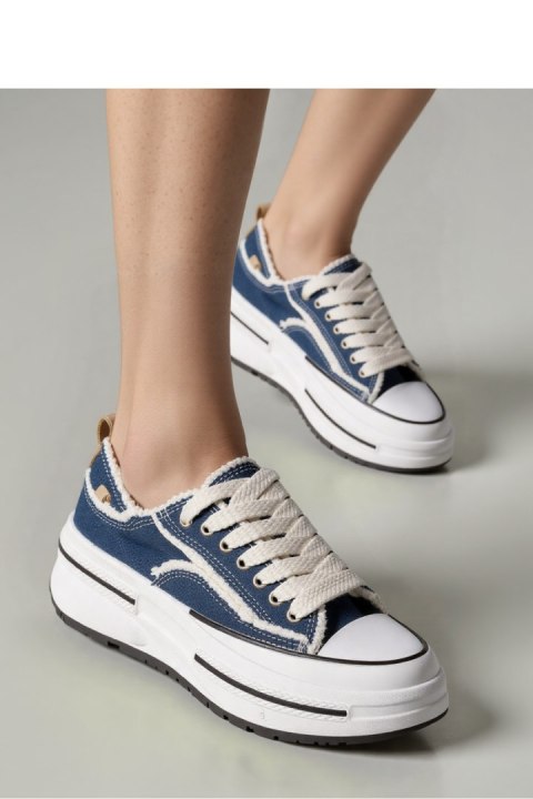 Damskie Sneakersy ROGUE ? Denim Blue - Inello Damskie Sneakersy ROGUE ? Denim Blue - Inello