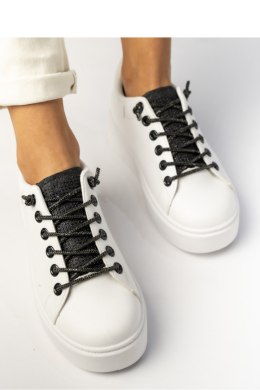 Damskie Sneakersy SAVANNAH WHITE/BLACK - Inello