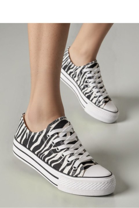 Damskie Trampki SAVANA ZEBRA - Inello Damskie Trampki SAVANA ZEBRA - Inello
