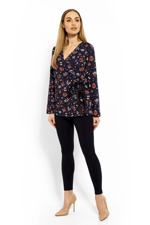 Bluzka Model 1626D Flowers - PeeKaBoo Bluzka Model 1626D Flowers - PeeKaBoo