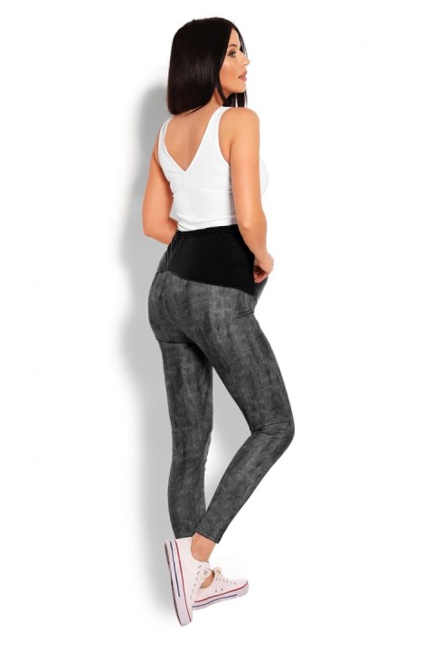 Legginsy Ciążowe Model 1684 Black - PeeKaBoo Legginsy Ciążowe Model 1684 Black - PeeKaBoo