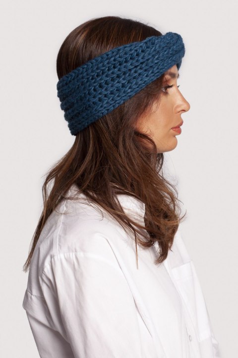 Opaska Model BK096 Morski - BE Knit Opaska Model BK096 Morski - BE Knit