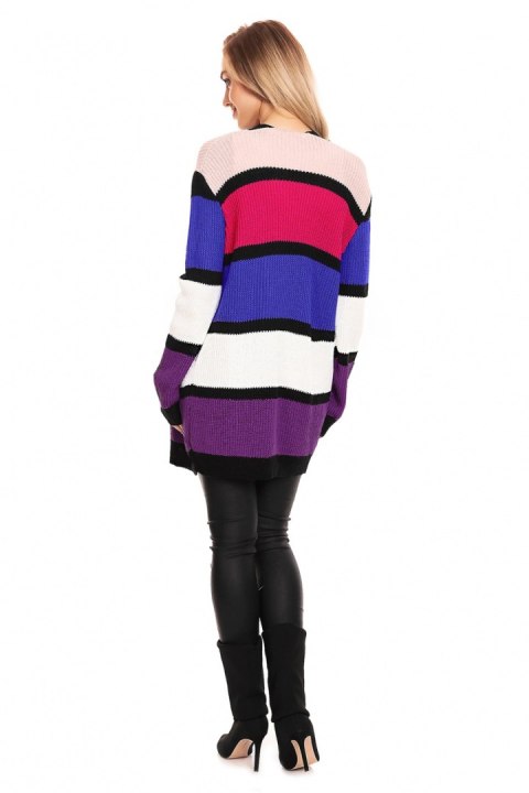 Sweter Kardigan Model 40021 Violet - PeeKaBoo Sweter Kardigan Model 40021 Violet - PeeKaBoo