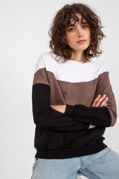 Bluza Damska Model RV-BL-8430.61P White/Black - Relevance Bluza Damska Model RV-BL-8430.61P White/Black - Relevance