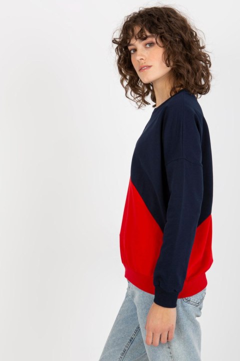 Bluza Damska Model RV-BL-8463.41P Navy/Red - Relevance Bluza Damska Model RV-BL-8463.41P Navy/Red - Relevance