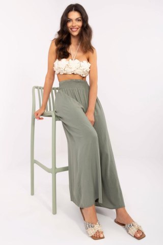 Spodnie Damskie Model TW-SP-BI-3069.94 Khaki - Och Bella