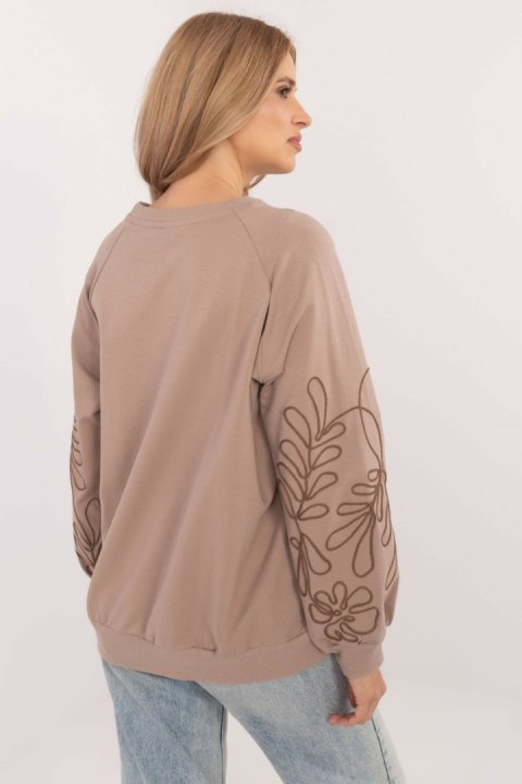 Bluza Damska Model RV-BL-9972.10X Dark Beige - Relevance Bluza Damska Model RV-BL-9972.10X Dark Beige - Relevance