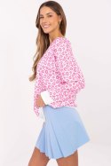 Bluzka Model MI-BZ-M742.86 White/Pink - Italy Moda