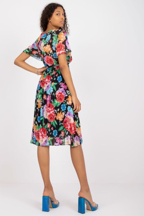 Sukienka Model DHJ-SK-13162.92 Black/Red - Italy Moda Sukienka Model DHJ-SK-13162.92 Black/Red - Italy Moda