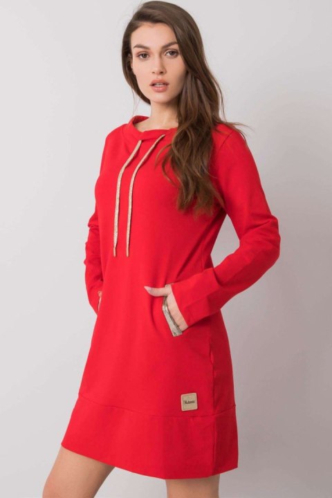 Sukienka Model RV-SK-6067.15X Red - Relevance Sukienka Model RV-SK-6067.15X Red - Relevance