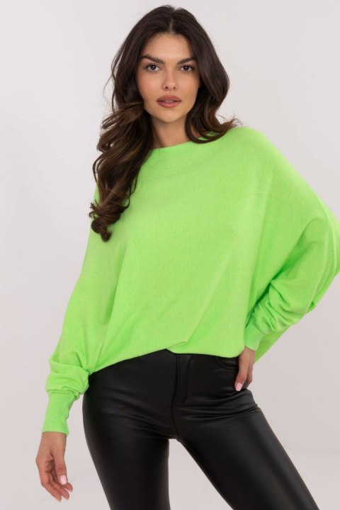 Sweter Damski Model DHJ-SW-8862.91 Fluo Green - Italy Moda Sweter Damski Model DHJ-SW-8862.91 Fluo Green - Italy Moda