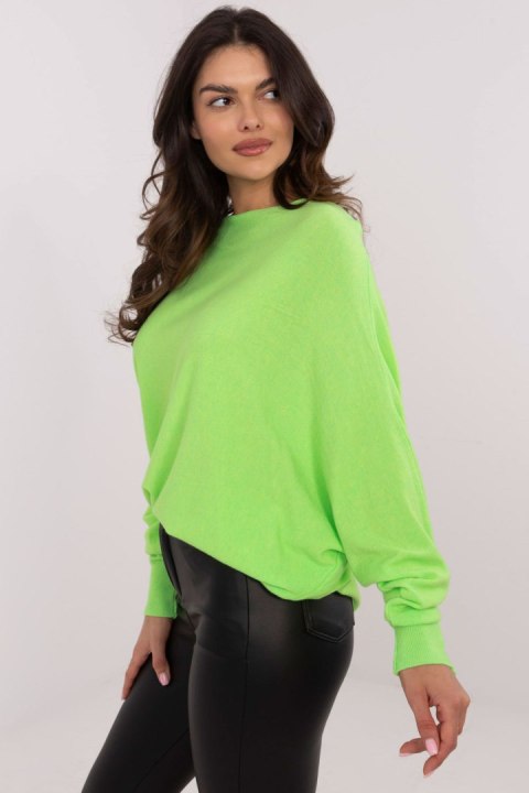 Sweter Damski Model DHJ-SW-8862.91 Fluo Green - Italy Moda Sweter Damski Model DHJ-SW-8862.91 Fluo Green - Italy Moda