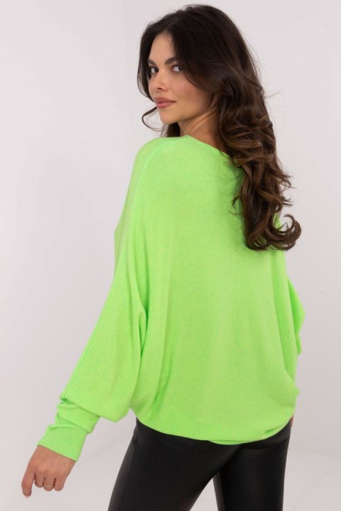 Sweter Damski Model DHJ-SW-8862.91 Fluo Green - Italy Moda Sweter Damski Model DHJ-SW-8862.91 Fluo Green - Italy Moda