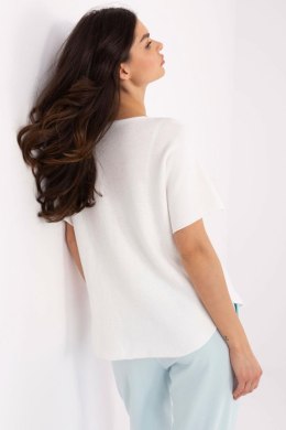 Sweter Damski Model MO-SW-0703.63 Ecru - Italy Moda