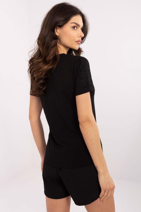 T-shirt Damski Model RV-TS-A518.39 Black - Relevance T-shirt Damski Model RV-TS-A518.39 Black - Relevance