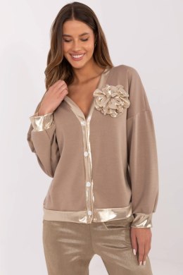 Bluza Damska Model MI-BL-61789.24 Dark Beige - Italy Moda