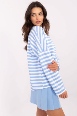 Bluzka Model MI-BZ-391739-1.19 White/Blue - Italy Moda