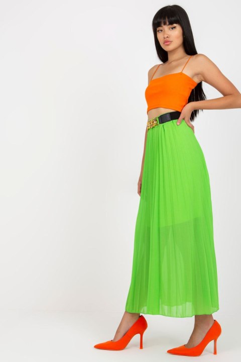 Spódnica Model DHJ-SD-10620A.42 Light Green - Italy Moda Spódnica Model DHJ-SD-10620A.42 Light Green - Italy Moda