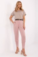 Spodnie Dresowe Model DHJ-SP-20316.16 Dark Pink - Italy Moda