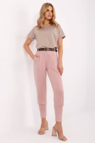 Spodnie Dresowe Model DHJ-SP-20316.16 Dark Pink - Italy Moda