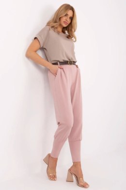 Spodnie Dresowe Model DHJ-SP-20316.16 Dark Pink - Italy Moda
