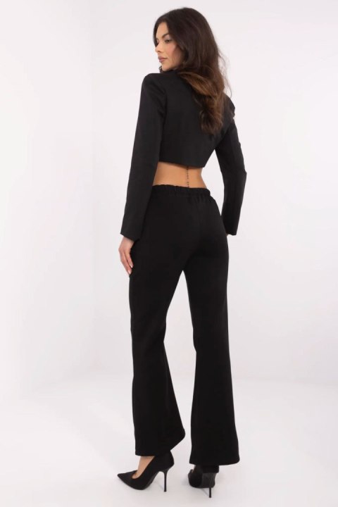 Spodnie Dresowe Model DHJ-SP-20518.12 Black - Italy Moda Spodnie Dresowe Model DHJ-SP-20518.12 Black - Italy Moda