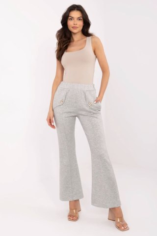 Spodnie Dresowe Model DHJ-SP-20518.12 Grey - Italy Moda