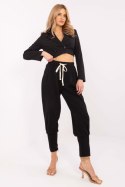 Spodnie Dresowe Model MI-SP-61700.80P Black - Italy Moda