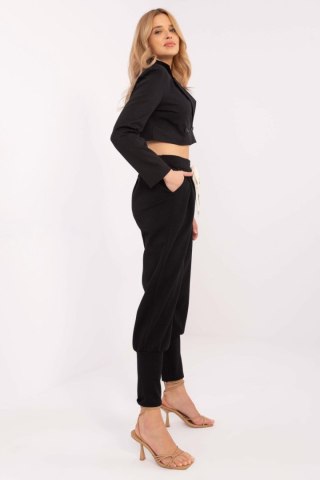 Spodnie Dresowe Model MI-SP-61700.80P Black - Italy Moda
