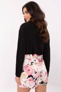 Spodnie Spódnicospodnie Model DHJ-SD-A8933.12 Black/Pink - Italy Moda