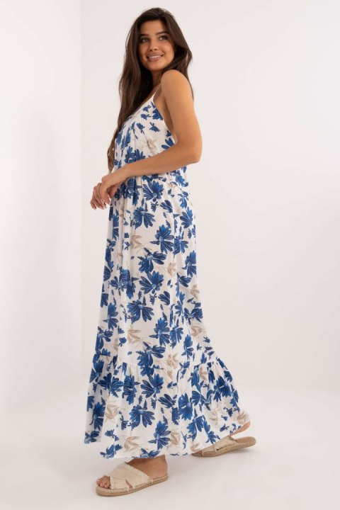 Sukienka Model DHJ-SK-7772.25 Cobalt - Italy Moda Sukienka Model DHJ-SK-7772.25 Cobalt - Italy Moda