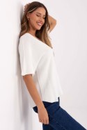 Sweter Damski Model MO-SW-0702.36 Ecru - Italy Moda
