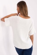 Sweter Damski Model MO-SW-0702.36 Ecru - Italy Moda