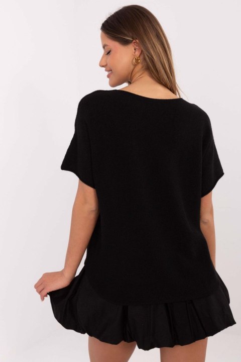Sweter Damski Model MO-SW-0703.63 Black - Italy Moda Sweter Damski Model MO-SW-0703.63 Black - Italy Moda