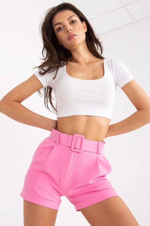 Szorty Damskie Model DHJ-SN-15776.01P Pink - Italy Moda Szorty Damskie Model DHJ-SN-15776.01P Pink - Italy Moda