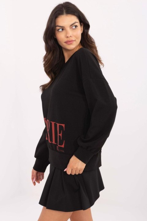 Bluza Damska Model MI-BZ-M741.24 Black - Italy Moda Bluza Damska Model MI-BZ-M741.24 Black - Italy Moda