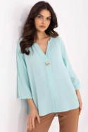 Bluzka Model MO-BZ-52759.55 Mint - Italy Moda
