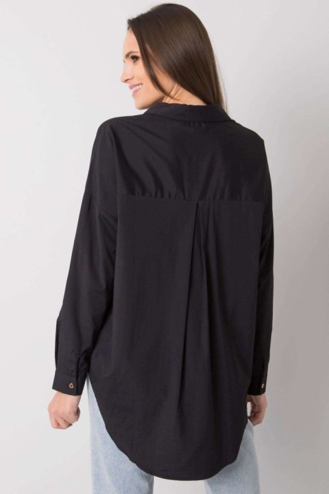 Koszula Damska Model EM-KS-004.42 Black - Ex Moda Koszula Damska Model EM-KS-004.42 Black - Ex Moda
