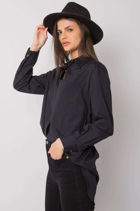 Koszula Damska Model EM-KS-005.34 Black - Ex Moda Koszula Damska Model EM-KS-005.34 Black - Ex Moda